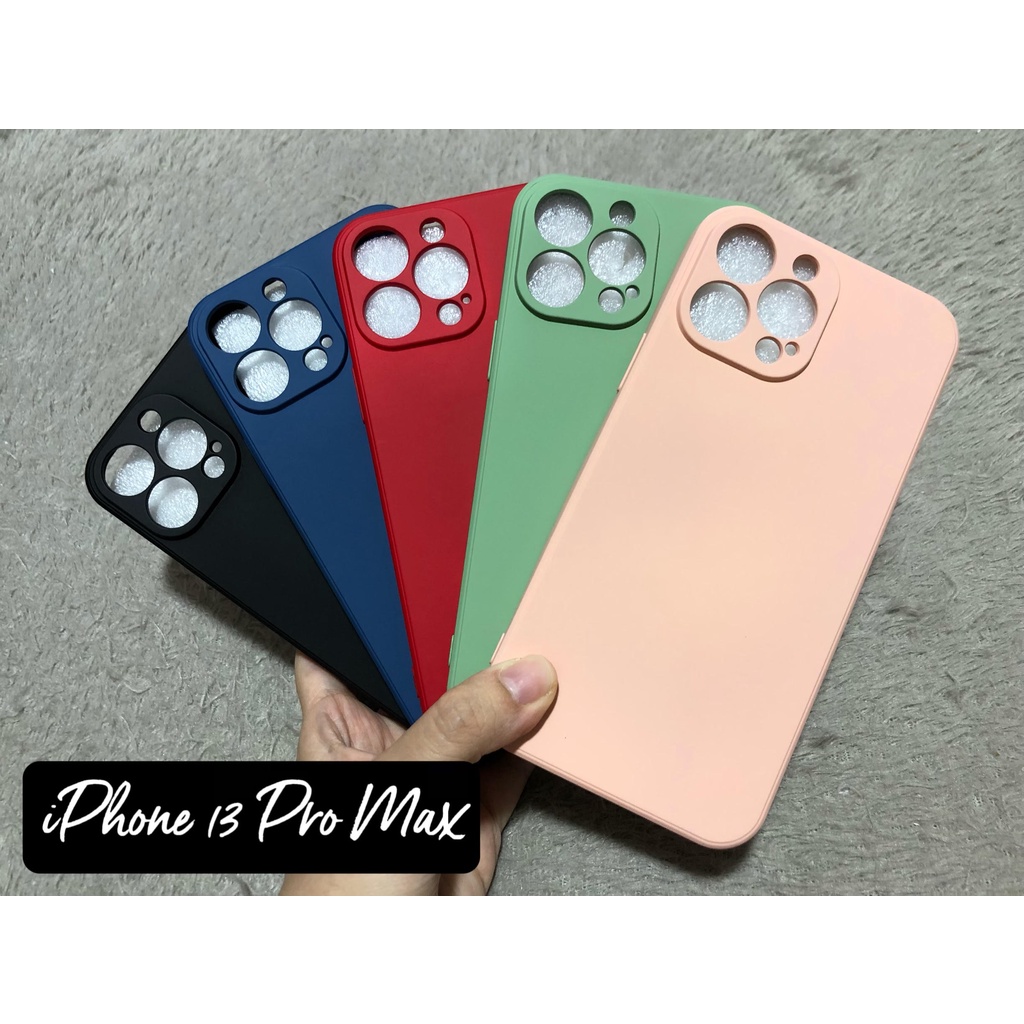 Soft Case Apple Iphone 13, Mini, Pro, Pro Max Liquid Silikon Slim Skin Candy Macaron Bludru