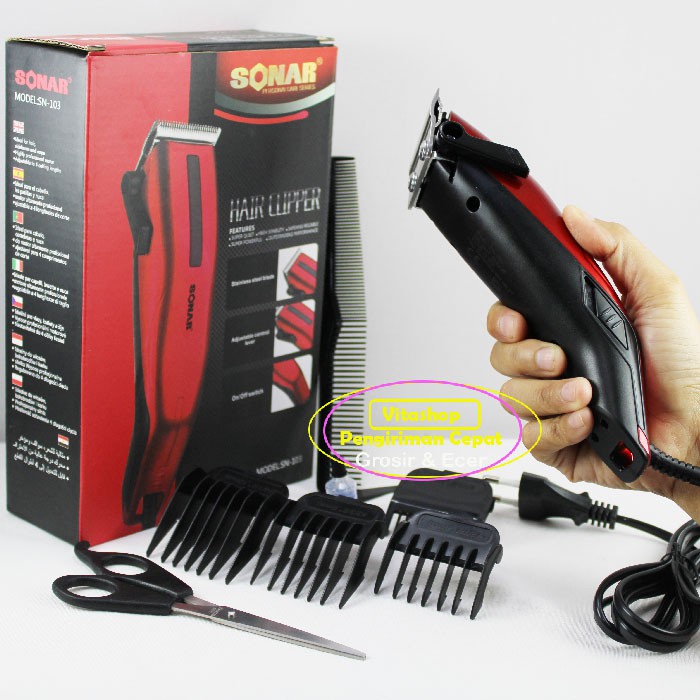 SONAR SN-103 CLIPPER ALAT CUKUR RAMBUT LISTRIK