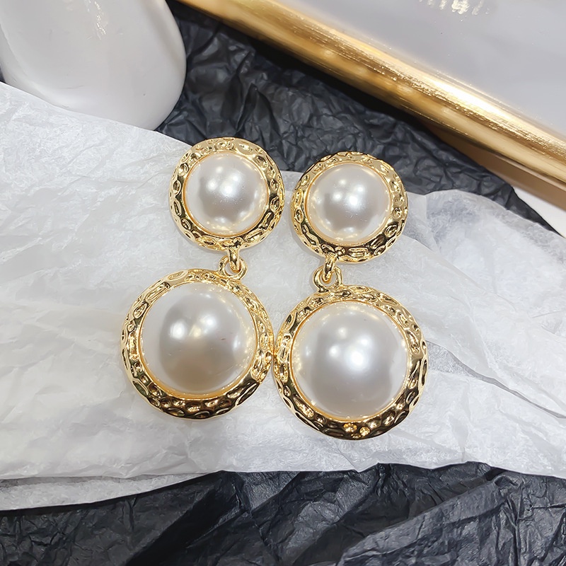 Candy Jewelry Fashion Pearl Earring S925 Earrings Rhinestone Ear Studs for Women