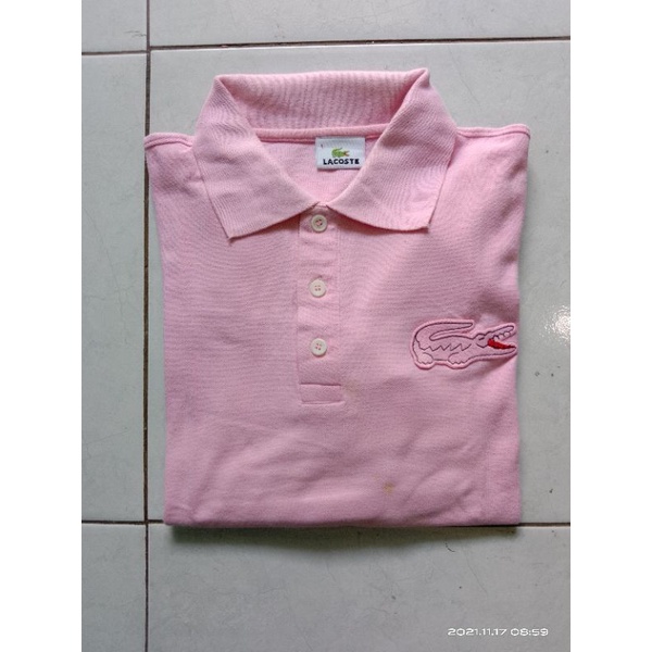 POLO SHIRT LACOSTE BIG LOGO SECOND ORIGINAL