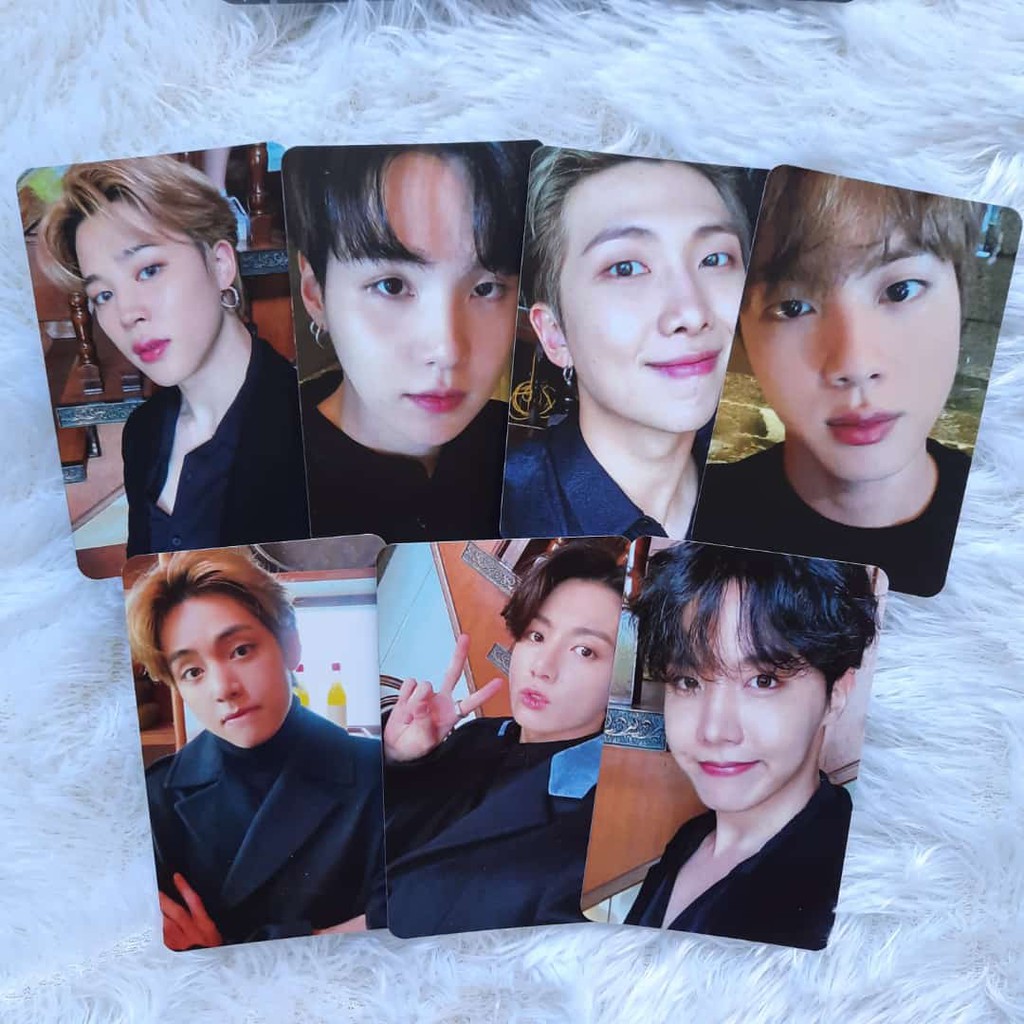 BTS 2020 WSJ MAGAZINE PHOTOCARD