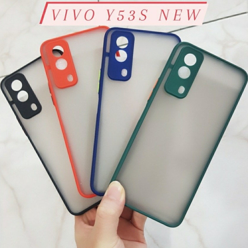 CASE MATTE VIVO Y53S 5G TRANSPARAN FUZE MACARON MY CHOICE - FA