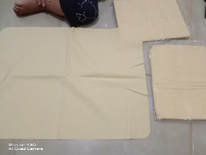 Kain Lap Uk43x32cm Sintetis Kanebo Chamois Plas Polos