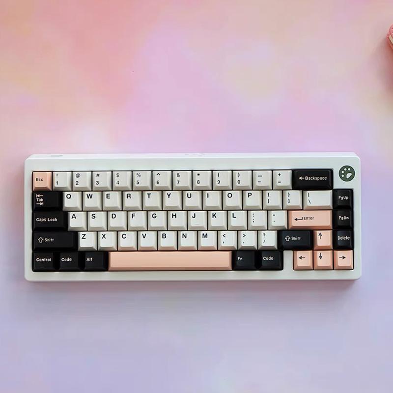 Keycap 173 Tombol Shot Cherry Profile Olivia Bahan ABS Untuk Keyboard Gaming Mekanik