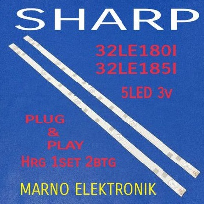 LAMPU BACKLIGHT BL LED TV SHARP 32IN LC-32LE180I LC-32LE185I LC-32LE1801 LC-32LE1851 BACKLIGHT LC 32