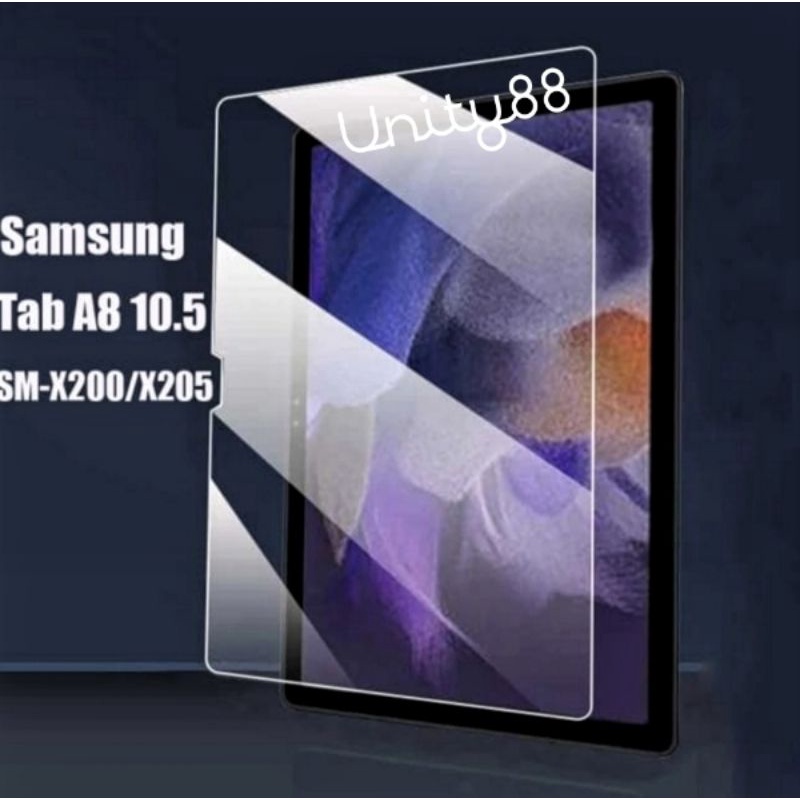Samsung Tab Samsung Tab A8 2021/2022 10.5 Lte X200 / X205 - Tab A 8.0 8 inch 2019 SM- T295 T290 non spen Tempered Glass Tablet Anti Gores Kaca Screen Protektor