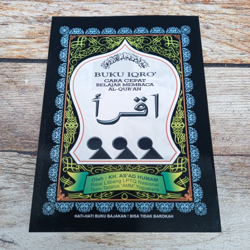 Buku IQRO LENGKAP/Cepat membaca Al-Quran/iqro besar dan kecil