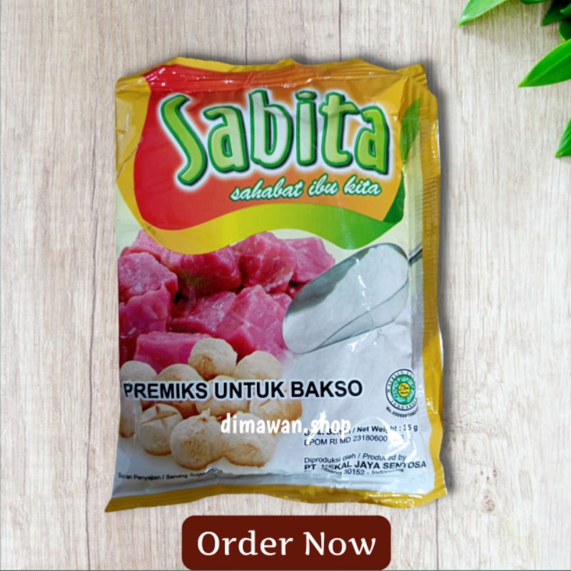 

SABITA tepung pengenyal bakso 35 gram