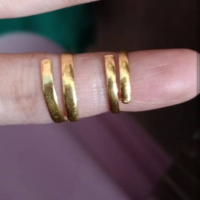 Cicin bayi Lilit Emas LM/London 24K kadar 99,99%