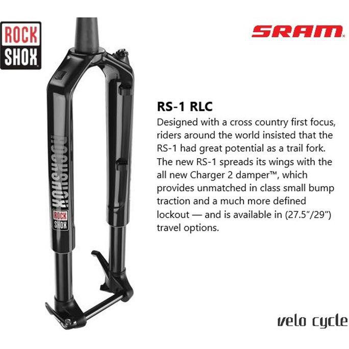 Sram Rockshox Fork Rs1 Rlc - Solo Air 29 120Mm