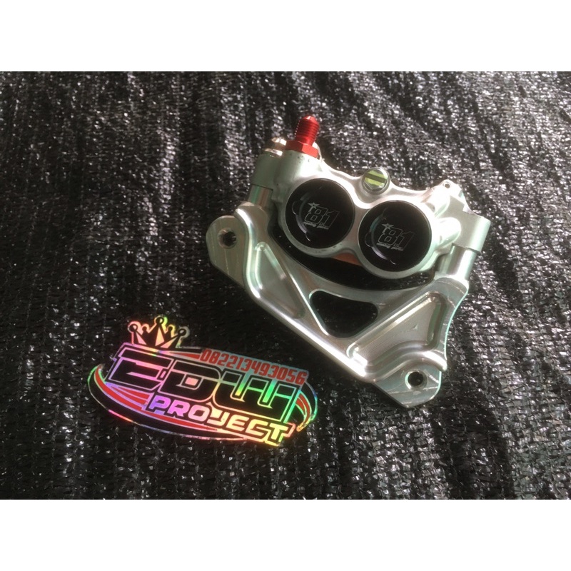 kaliper 8.1 Racing plus breket beat scoppy vario disc 220mm