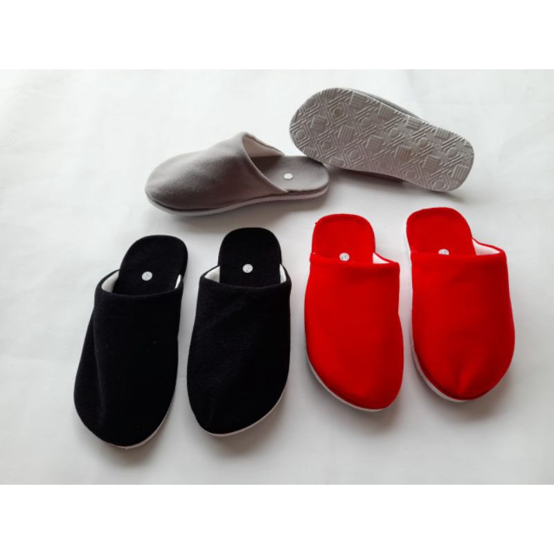 sandal rumahan sandal bulu rafsur wanita sandal kokop cewek