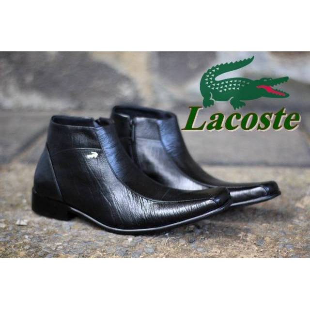 SEPATU LACOSTE PANTOFEL KULIT ASLI FORMAL KEKANTOR PRIA formal