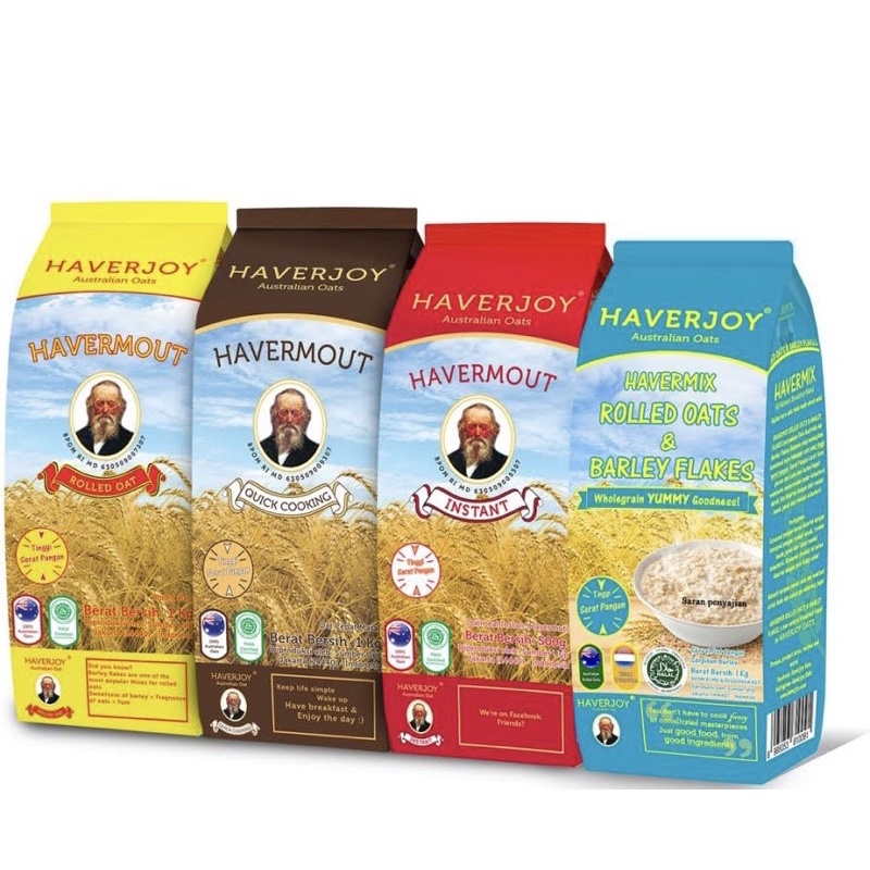 Haverjoy havermout 500 gr all varian