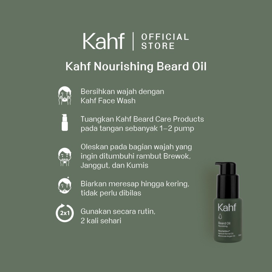 Kahf Nourishing Beard &amp; Hair Oil 30 ml