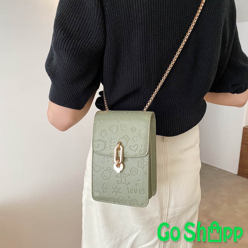 Tas HP Selempang Wanita Import Terbaru - Tas Selempang Wanita Import Premium - Tas Handphone Selempang Wanita Import - Tas HP Fashion Korea Import - Tas Selempang Mini Import Terbaru Kekinian - Tas Viral Tiktok Terbaru - Tas Wanita Import [SL71]