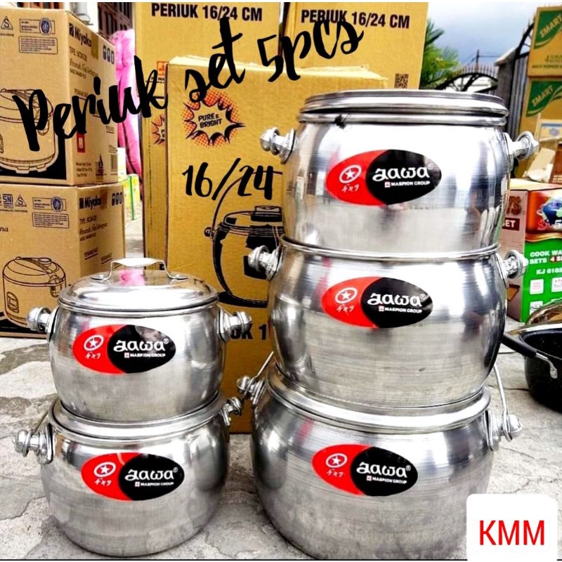 PERIUK JAWA SET 5PCS (uk 16 -24)