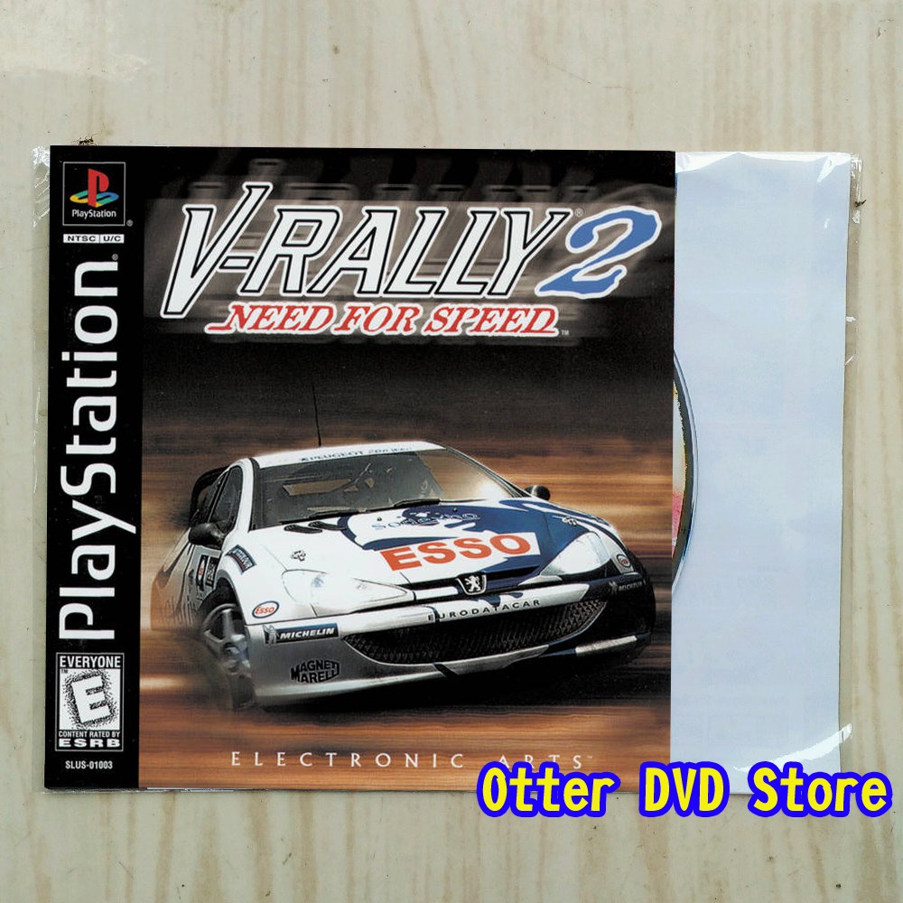 Kaset CD Game Ps1 Ps 1 Need for Speed - V Rally 2 - NFS V Rally 2