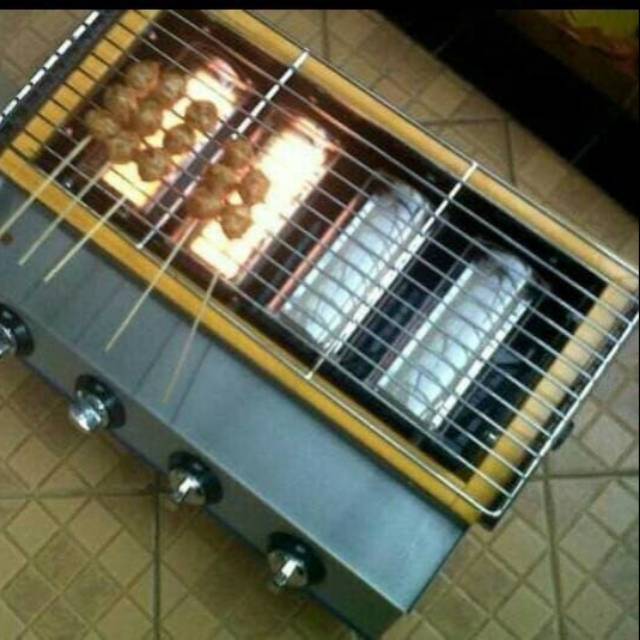 Getra griller pemanggang 4tungku ETK 222 panggangan sosis ayam