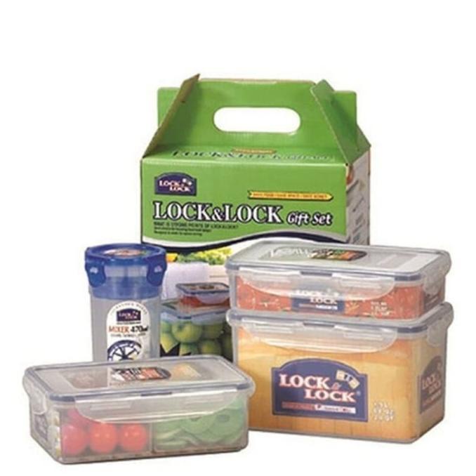 Lock & Lock Gift Set 4 pcs / locknlock / lock&lock / lock n lock