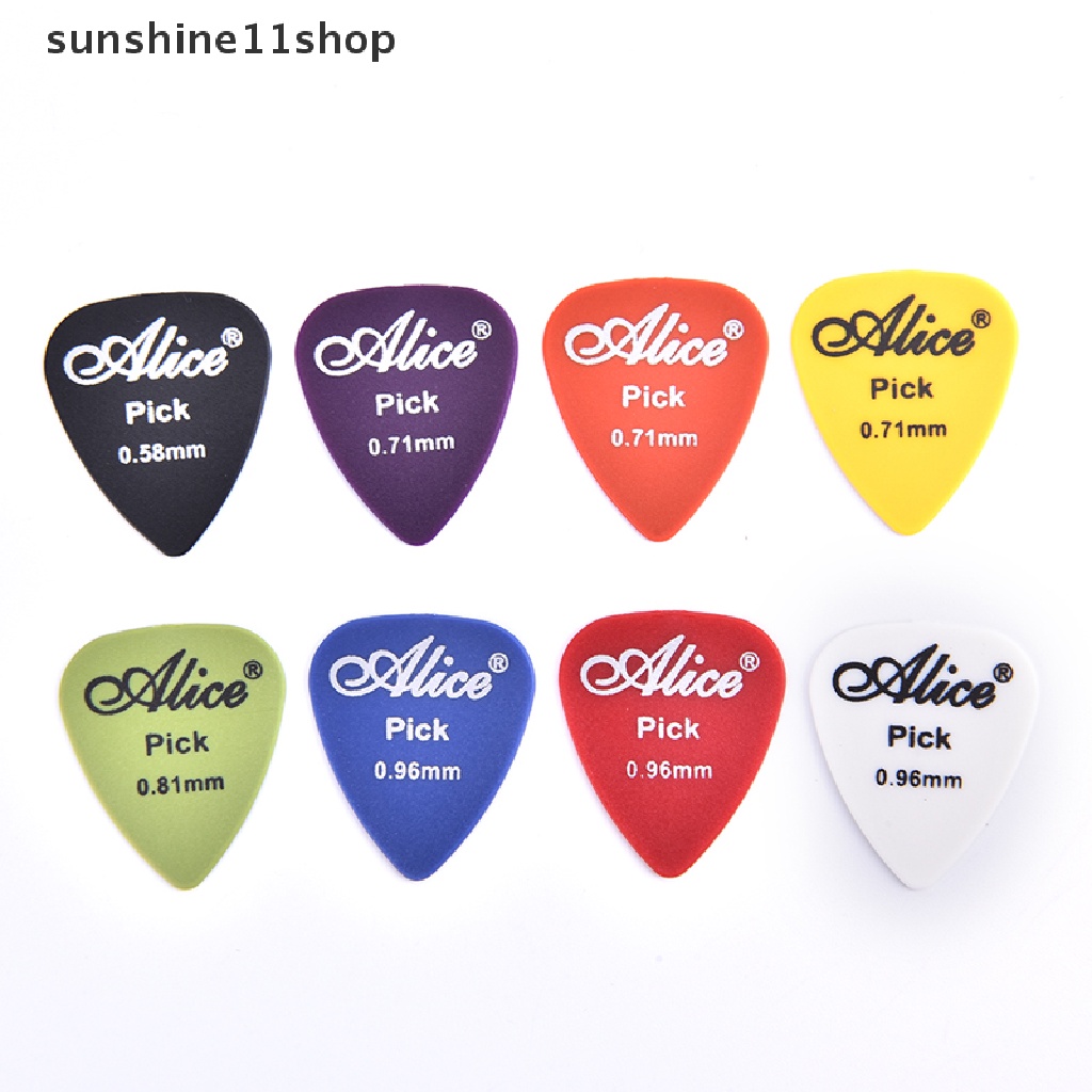 (SHO) 20 / 100PCS Pick Gitar Akustik / Bass Tebal 0.58-1