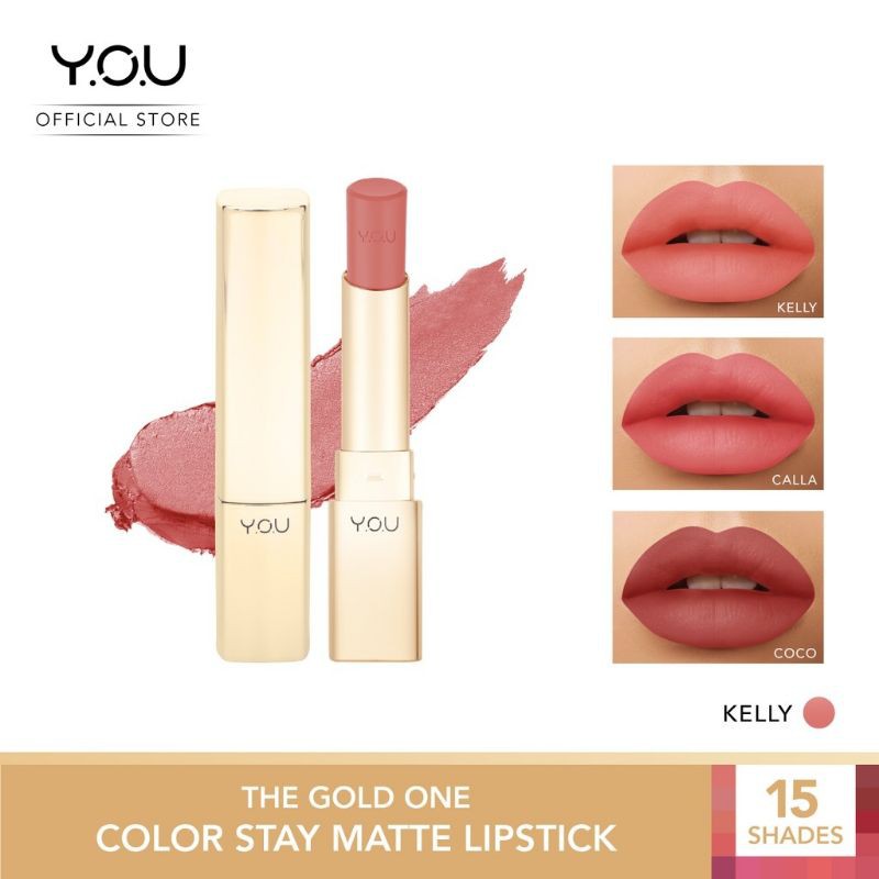 Y.O.U Color Stay Matte Lipstik