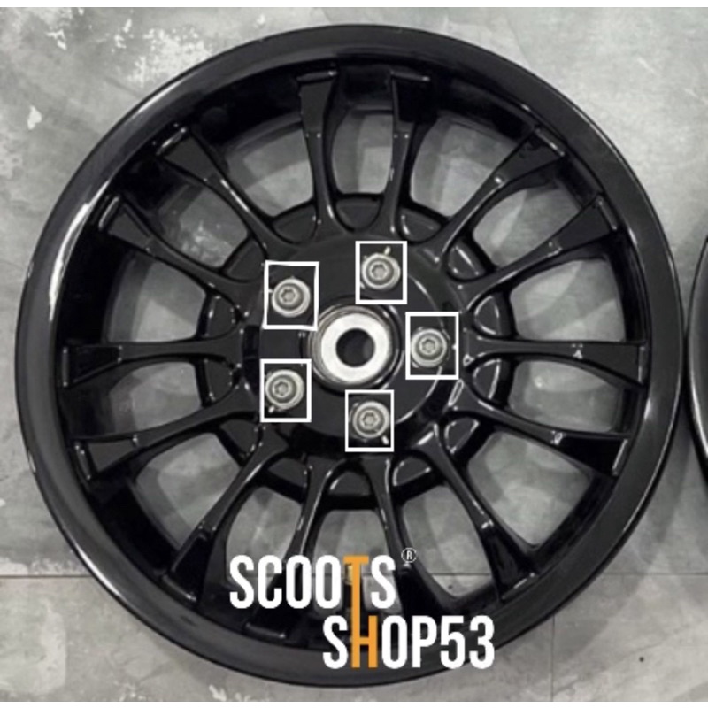 Baut probolt set velg belakang vespa sprint s/euro