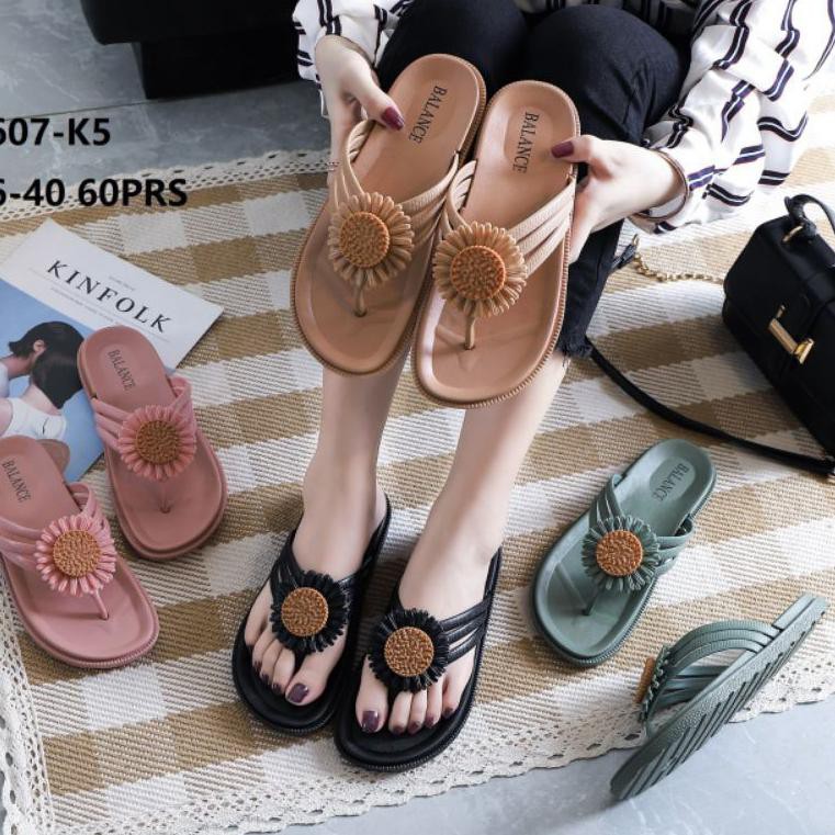 Du1CodeNew BLC 1607-K5 Sandal Jelly Marsanda(ready) S53