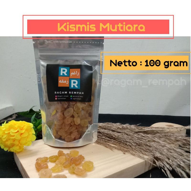 

Kismis Raisin Gold perbungkus 100 gr (meningkatkan daya ingat anak)