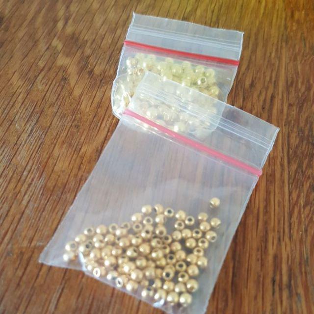 Metal Beads 3mm Isi 100
