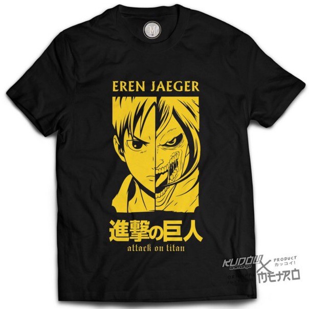 KAOS EREN X TITAN GOLD Snk Attack on titan