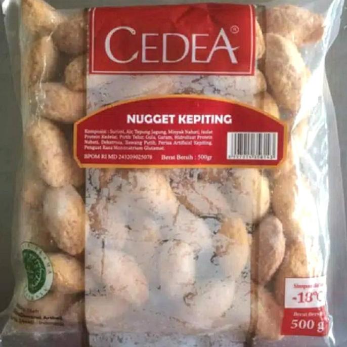 

PROMO Cedea Crab Nugget / Ikan Olahan Rasa Kepiting 500gr MURAH