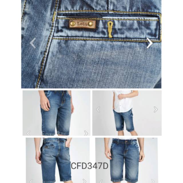 CELANA PENDEK LOIS JEANS CFD347D