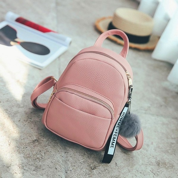 TAS RANSEL KECIL LUCU IMPORT WANITA TAS FASHION POLOS TAS BATAM