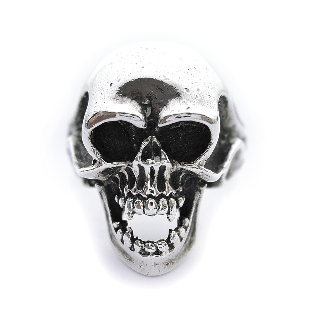 Cincin Perak 925 / Cincin Perak Cowok / Cincin Cowok Skull