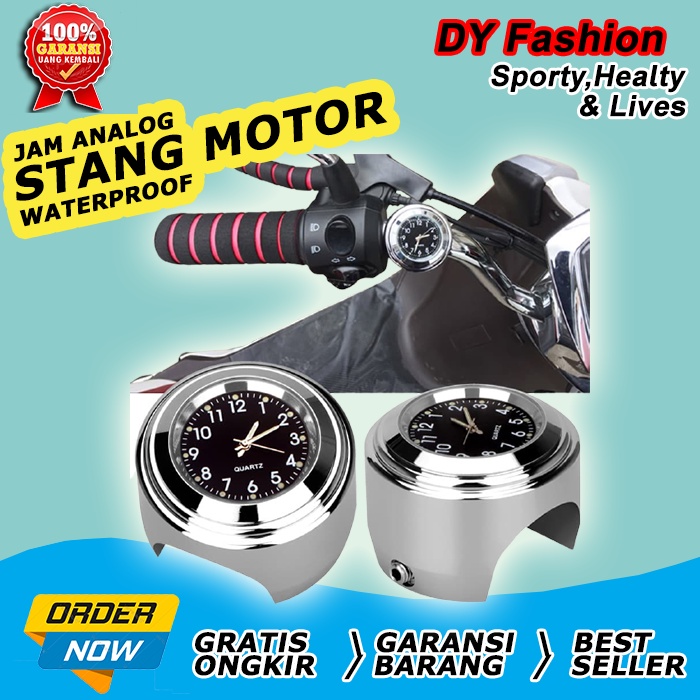 Jam digital stang sepeda motor Clock MN130 aksesoris asesoris motor anti air waterproof aesthetic