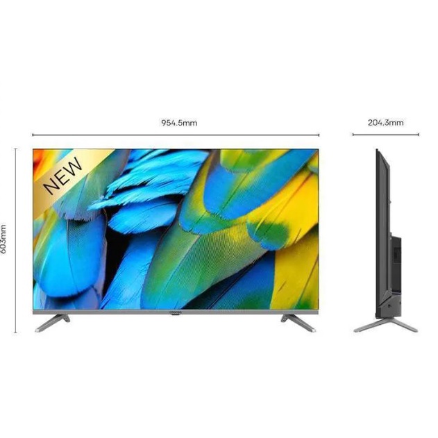 TV Android Coocaa 43 Inch 43S7G (KHUSUS OJEK ONLINE) WAJIB BELI BUBBLE WRAP