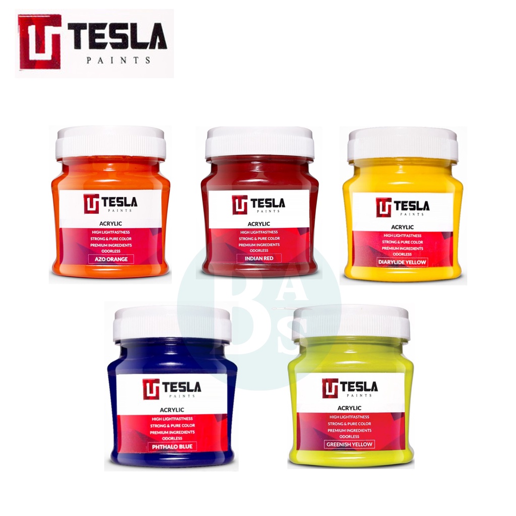 

Acrylic Paints 125ml (Part 2/2) - Tesla Paints