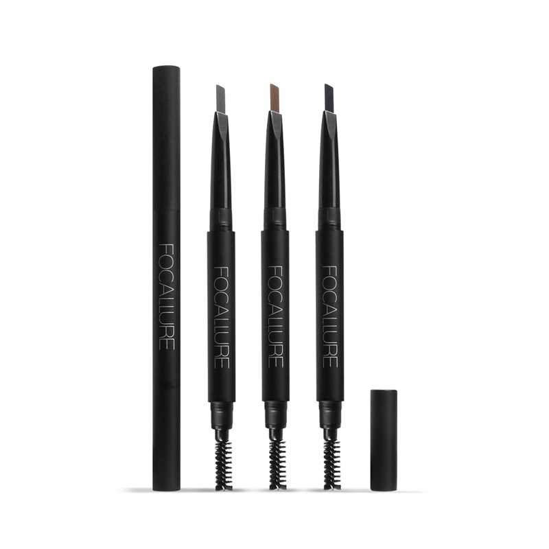 FA18 FOCALLURE Waterproof Long-Lasting Eyebrow Pencil - 3 Colours - BPOM