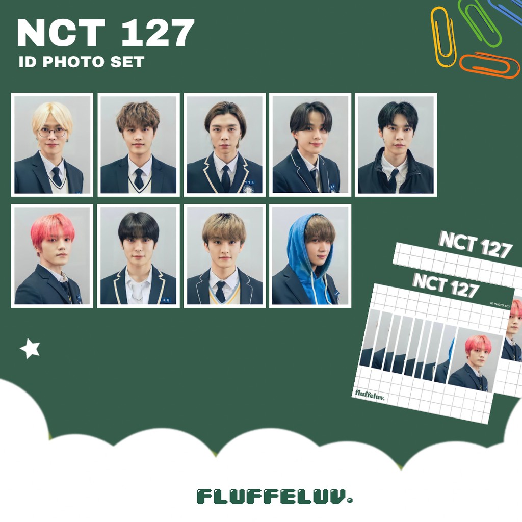 Jual Nct 127 Pas Foto Id High School Nct Dream Wayv Pas Photo Foto