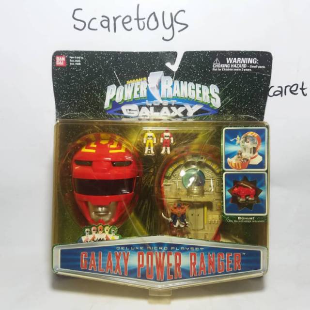 Jual Deluxe Micro Playset Power Rangers 