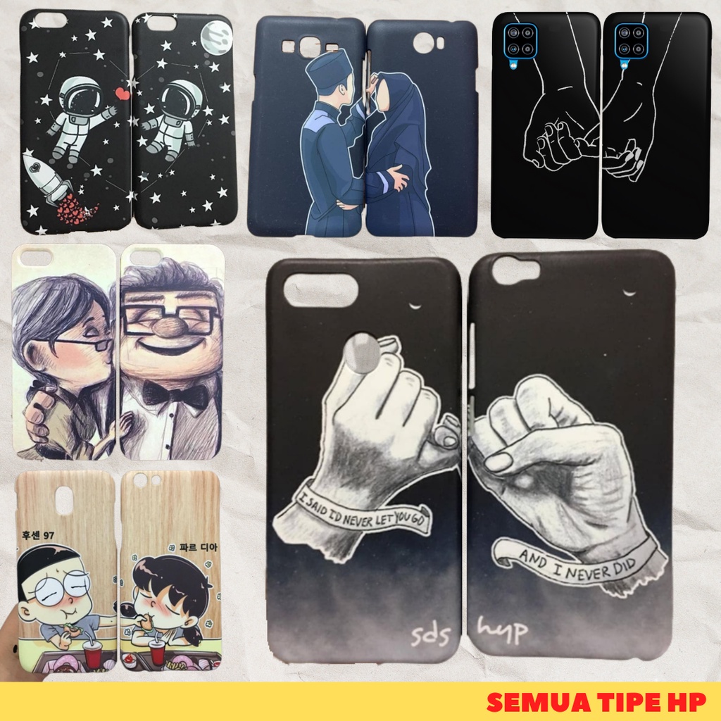 CUSTOM CASING CASE COUPLE CASE ALL TYPE CASE PASANGAN HARDCASE SOFTCASE PREMIUM