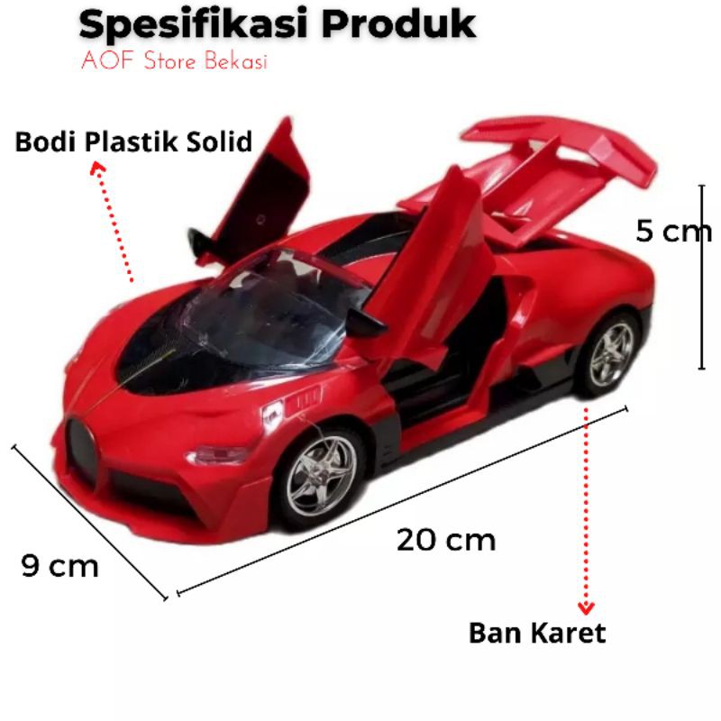 Mobil Remote Control Sport Car Murah Cocok Untuk Kado Anak Laki-laki
