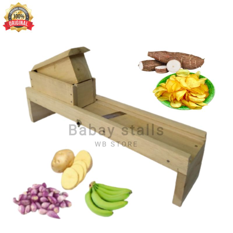 PARUTAN KERIPIK SERBAGUNA / Alat bikin keripik serutan / Pisau pengiris Bawang / Pisang, Kentang