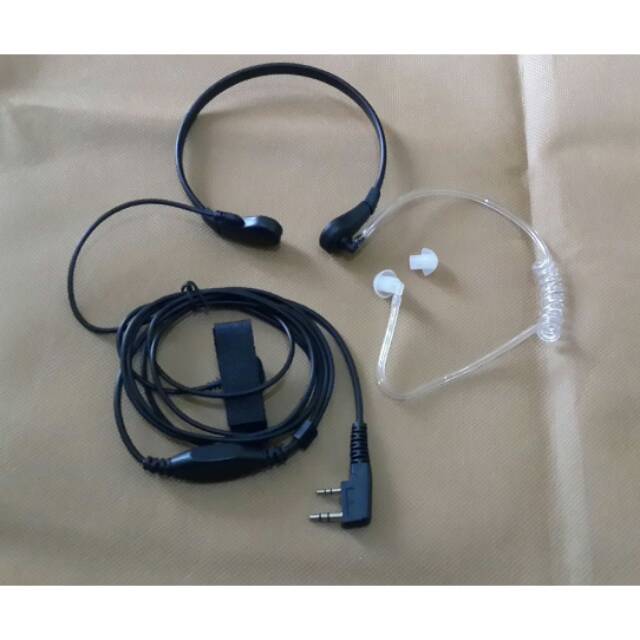 Earphone baofeng murah throatmic, ear set baofeng, mic baofeng mic tenggorokan