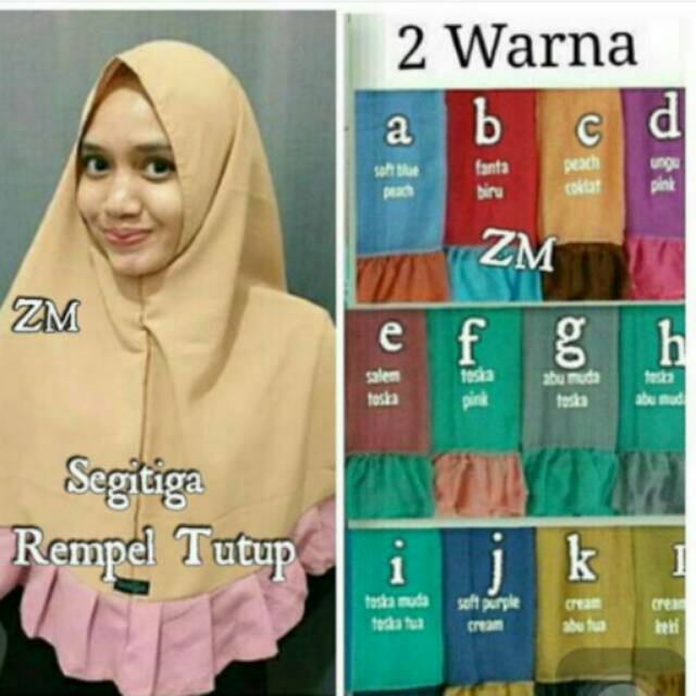 Instan segitiga rempel tutup