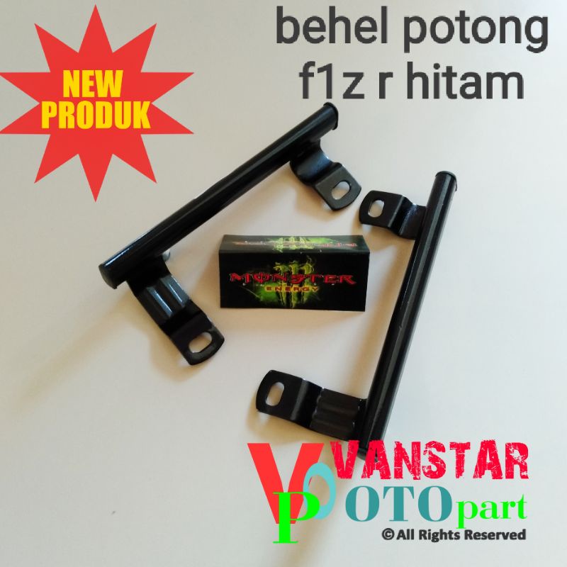 behel planger samping potong f1z r force one ss2 warna hitam