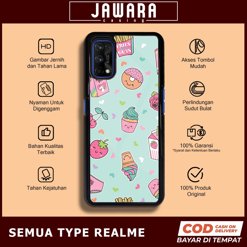 Case Realme 7 Pro Case Hp Realme 7 Pro Premium Glossy Case [CNDY] Jawara Casing Realme 7 Pro Casing 