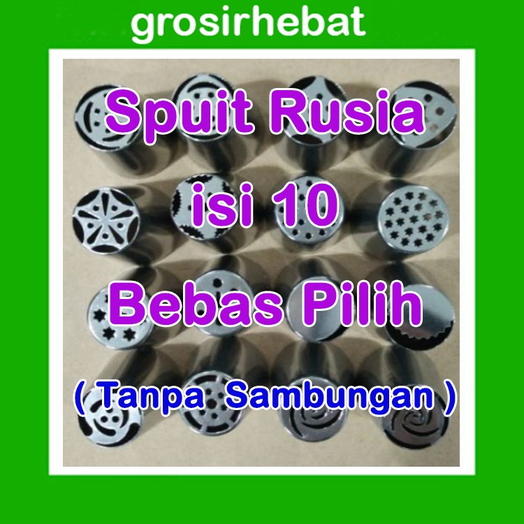 Spuit Rusia Isi 10 Bebas Pilih