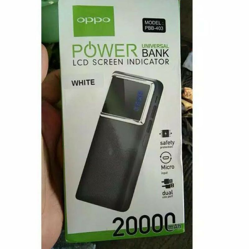 powerbank 20.000mah oppo